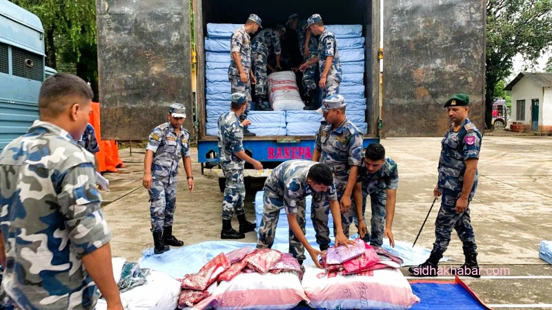 तीन महिनामा सशस्त्र प्रहरीद्धारा मकवानपुरमा साढे पाँच करोड राजस्व संकलन